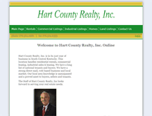 Tablet Screenshot of hartcountyrealty.com